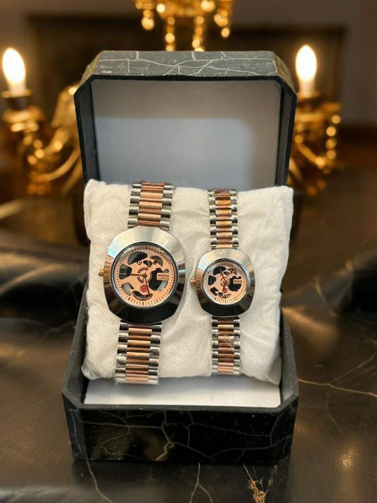 Beautiful Couple's Chain Watch